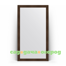 Фото Зеркало в багетной раме Evoform бронзовая лава 111x201 см