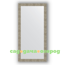 Фото Зеркало в багетной раме Evoform соты титан 76х156 см