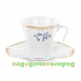 Фото Чашка с блюдцем кофейная 80 мл Kutahya porselen nil