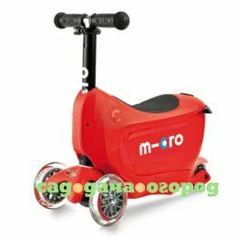 Фото Cамокат mini2go deluxe красный MICRO MMD018