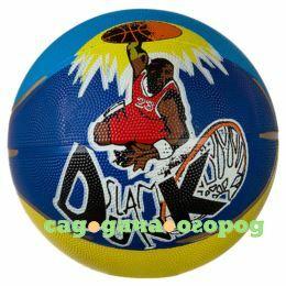 Фото Мяч баскетбольный, №5 резин., цветной , "Slam Dunkl",RB103