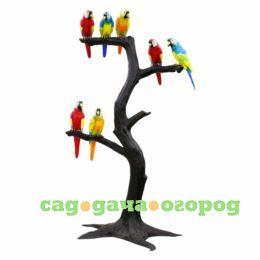 Фото Фигура садовая Thermobrass Дерево с попугаями 202 х 110 х 125 см