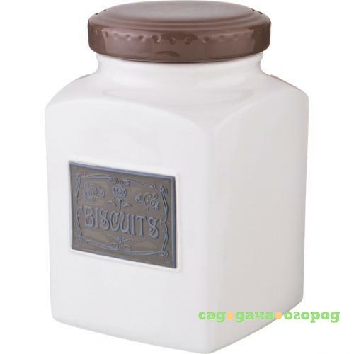 Фото Банка для сыпучих продуктов Lefard, 12,5*12,5*19,5 см