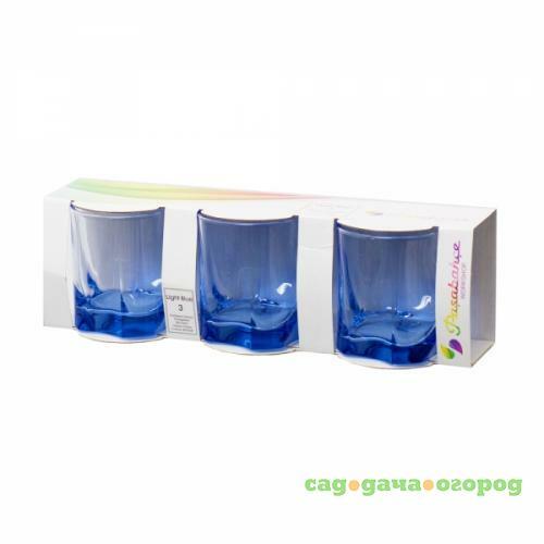 Фото Набор стаканов для сока Pasabahce, Light Blue, 3 предмета