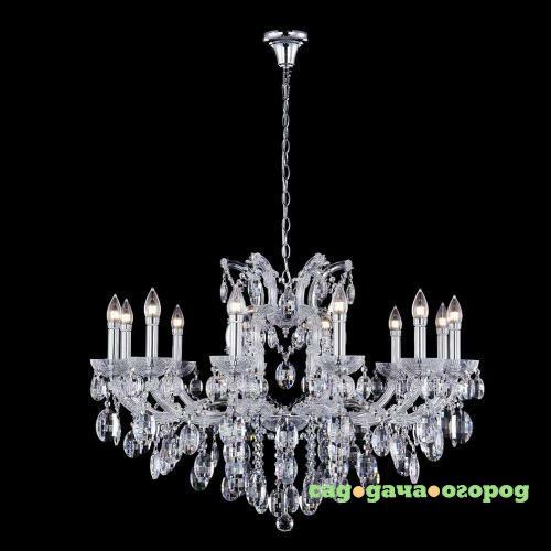 Фото Подвесная люстра Crystal Lux Hollywood SP12 Chrome