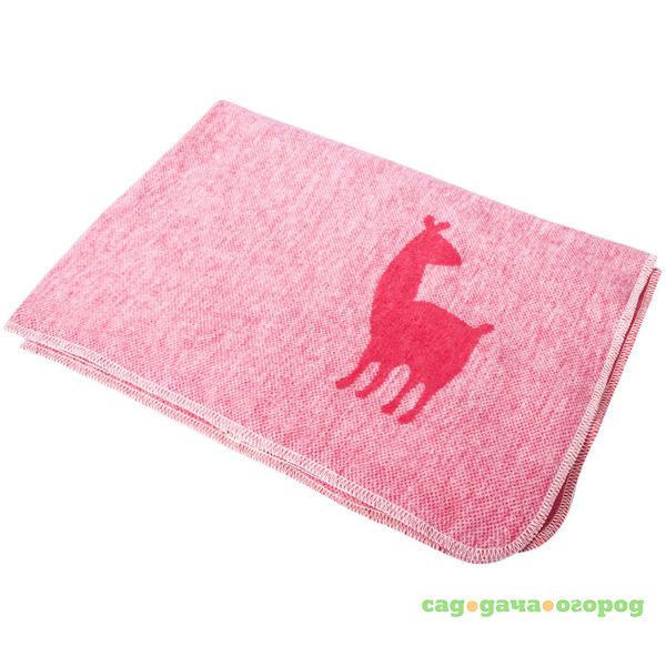 Фото Плед детский Biederlackborbo Lovely&Sweet, Alpaca 100x150 см., цвет розовый