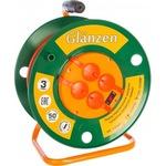 фото Силовой удлинитель на катушке glanzen eb-50-007