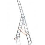 фото Трехсекционная лестница эйфель премьер 3х9