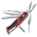 фото Нож victorinox rangergrip 71 gardener 0.9713.c 130 мм, 7 функций, красный