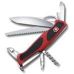 фото Нож victorinox rangergrip 79 0.9563.mc 130 мм, 12 функций, красный