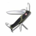 фото Нож victorinox rangergrip 61 0.9553.mc4 130 мм, 11 функций, зеленый