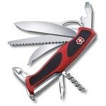 фото Нож victorinox rangergrip 57 hunter 0.9583.mc, 130 мм, 13 функций, красный