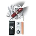 фото Швейцарский нож victorinox expedition kit 1.8741.avt 91 мм, 41 функций, красный полупрозрачный