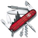 фото Швейцарский нож victorinox cybertool 1.7605.t 91 мм, 29 функций, красный полупрозрачный