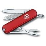 фото Нож-брелок victorinox classic 0.6223 58 мм, 7 функций, красный