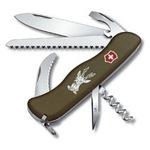 фото Швейцарский нож victorinox hunter od 0.8873.4 111 мм, 12 функций, зеленый