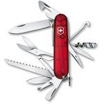 фото Офицерский нож victorinox huntsman lite 1.7915.t 91 мм, 21 функций, красный полупрозрачный