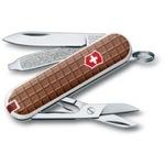 фото Нож-брелок victorinox classic 0.6223.842 58 мм, 7 функций, the chocolate