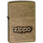 фото Зажигалка zippo classic с покрытием antique brass 28994