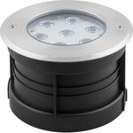 фото Светодиодный тротуарный грунтовый светильник 7w rgb 230v ip67 feron sp4314 lux 32070