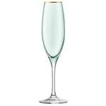 Фото №2 Набор из 2 бокалов флейт для шампанского Sorbet 225 мл зелёный