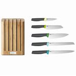 Фото №7 Набор ножей Elevate  Knives Bamboo в подставке из бамбука