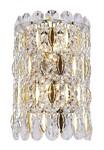 фото Настенное бра Crystal Lux Lirica LIRICA AP2 CHROME/GOLD-TRANSPARENT