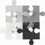 фото Puzzle Gray 9728