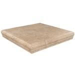 фото Ступень из керамогранита Kerama Marazzi Фаральони SG158300R\GR\AN угловая песочная 340х340 мм