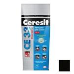 фото Затирка цементная для узких швов Ceresit СЕ33 Comfort Графит 2 кг