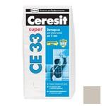 фото Затирка цементная для узких швов Ceresit CE 33 Super серая 25 кг