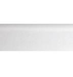 фото Плинтус шпонированный DL Profiles белый гладкий 2400х75х16 мм