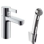 фото Смеситель с гигиеническим душем Hansgrohe Metris S 31160000