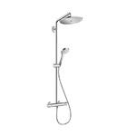 фото Стойка душевая Hansgrohe Croma Select S Showerpipe 1jet EcoSmart 26794000 с термостатом