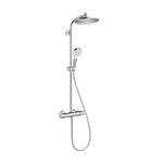 фото Стойка душевая Hansgrohe Crometta S 1 jet Showerpipe 27267000 с термостатом