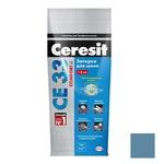 фото Затирка цементная для узких швов Ceresit СЕ33 Comfort серо-голубая 2 кг