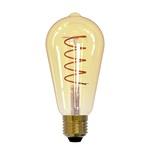 фото Лампа светодиодная Uniel Vintage LED-ST64-4W/GOLDEN/E27/CW GLV22GO