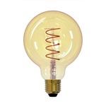 фото Лампа светодиодная Uniel Vintage LED-G95-4W/Golden/E27/CW GLV21GO