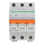 фото Автоматический выключатель Schneider Electric Домовой ВА63 3П C 10A 4,5кА