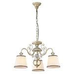 фото Люстра подвесная Maytoni Vintage ARM420-03-G бежевая E14 3х40W 220V