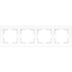 фото Рамка четырехместная Werkel Favorit WL01-Frame-04 белая матовая