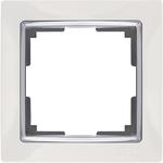 фото Рамка одноместная Werkel Snabb WL03-Frame-01-white белая