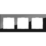 фото Рамка трехместная Werkel Favorit WL01-Frame-03 черная