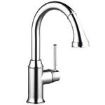 фото Смеситель для кухни Hansgrohe Talis Classic 14863000 с выдвижным изливом