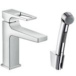 фото Смеситель для биде Hansgrohe Metropol 74522000 c гигиеническим душем