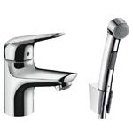 фото Смеситель для биде Hansgrohe Novus 71144000 c гигиеническим душем