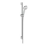 фото Душевой гарнитур Hansgrohe Crometta 100 Vario 26657400 белый/хром