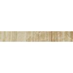 фото Бордюр из керамогранита Atlas Concorde Supernova Onyx Ivory Chiffon Listello Lappato 590х73 мм