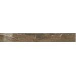 фото Бордюр из керамогранита Atlas Concorde Supernova Marble Woodstone Taupe Listello Lappato 590х73 мм