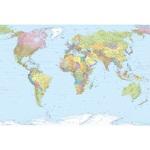 фото Фотообои флизелиновые Komar World Map XXL4-038 3,68х2,48 м